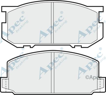 DJ Parts BP1548 - Kit pastiglie freno, Freno a disco autozon.pro