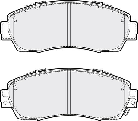 Ruville D10897994 - Kit pastiglie freno, Freno a disco autozon.pro