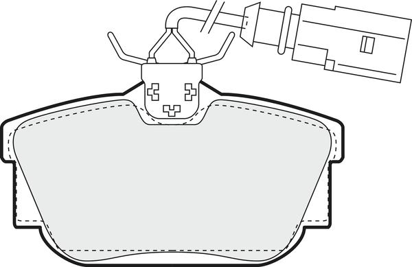 Valeo 302424 - Kit pastiglie freno, Freno a disco autozon.pro