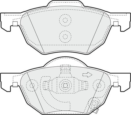 FTE 9002058 - Kit pastiglie freno, Freno a disco autozon.pro