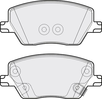 ATE 605679 - Kit pastiglie freno, Freno a disco autozon.pro