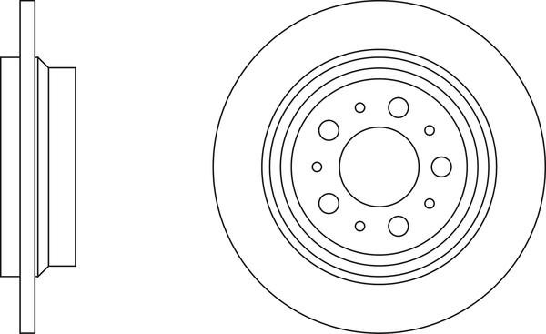 ABEX BD859S - Discofreno autozon.pro