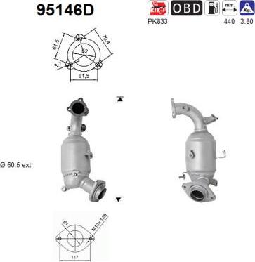 AS 95146D - Catalizzatore autozon.pro