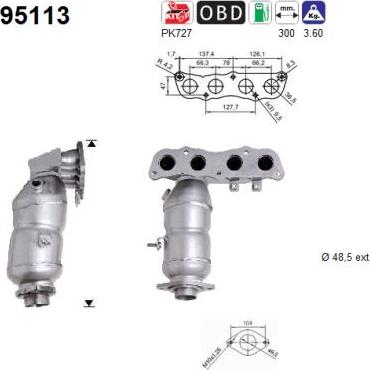 AS 95113 - Catalizzatore autozon.pro