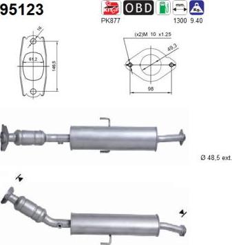 AS 95123 - Catalizzatore autozon.pro