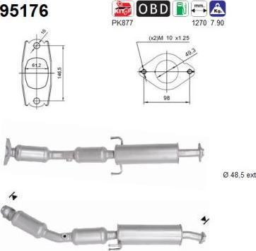 AS 95176 - Catalizzatore autozon.pro