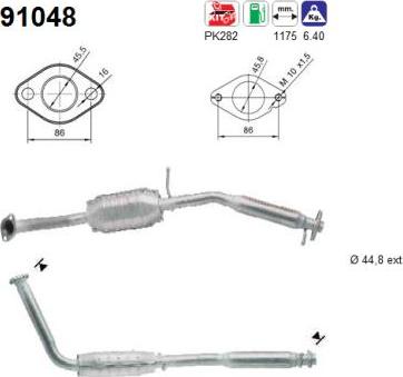 AS 91048 - Catalizzatore autozon.pro