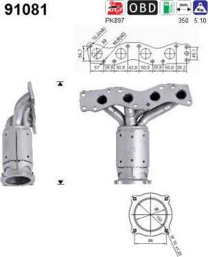 AS 91081 - Catalizzatore autozon.pro