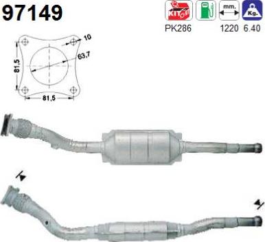 AS 97149 - Catalizzatore autozon.pro