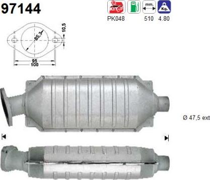 AS 97144 - Catalizzatore autozon.pro