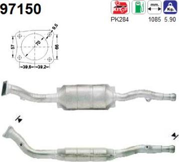 AS 97150 - Catalizzatore autozon.pro