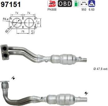 AS 97151 - Catalizzatore autozon.pro