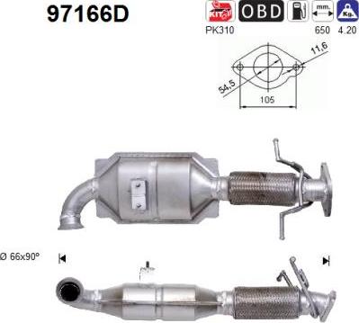 AS 97166D - Catalizzatore autozon.pro