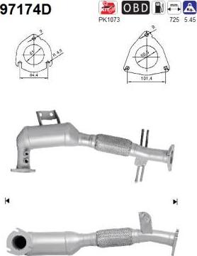 AS 97174D - Catalizzatore autozon.pro