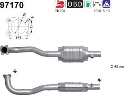 AS 97170 - Catalizzatore autozon.pro