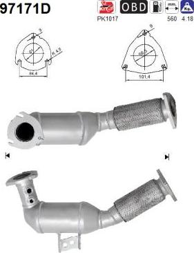 AS 97171D - Catalizzatore autozon.pro