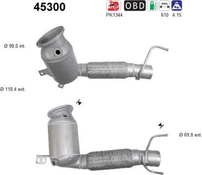 AS 45300 - Catalizzatore autozon.pro