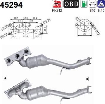 AS 45294 - Catalizzatore autozon.pro