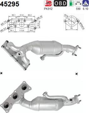 AS 45295 - Catalizzatore autozon.pro