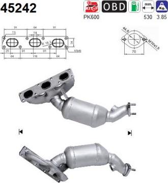 AS 45242 - Catalizzatore autozon.pro