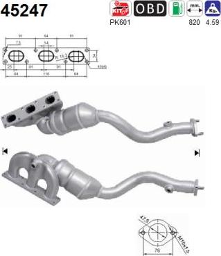 AS 45247 - Catalizzatore autozon.pro