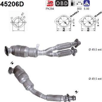 AS 45206D - Catalizzatore autozon.pro