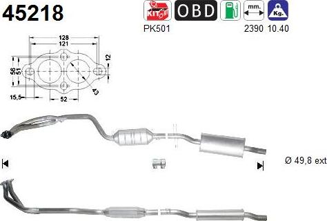 AS 45218 - Catalizzatore autozon.pro