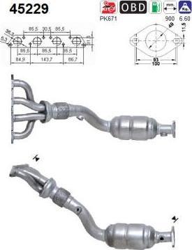 AS 45229 - Catalizzatore autozon.pro