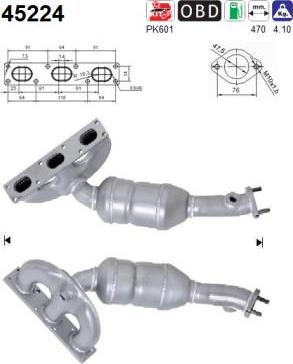 AS 45224 - Catalizzatore autozon.pro