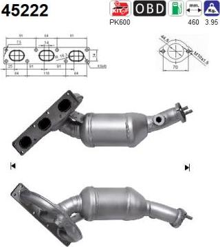 AS 45222 - Catalizzatore autozon.pro