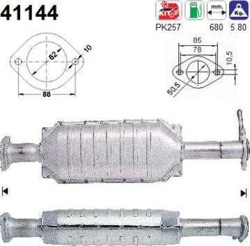 AS 41144 - Catalizzatore autozon.pro