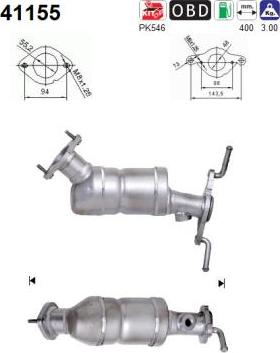 AS 41155 - Catalizzatore autozon.pro