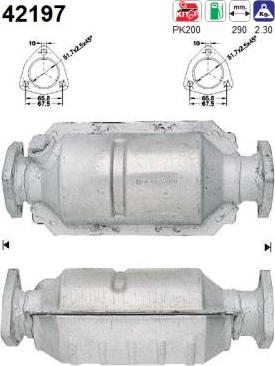 AS 42197 - Catalizzatore autozon.pro