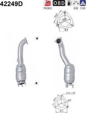 AS 42249D - Catalizzatore autozon.pro