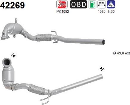 AS 42269 - Catalizzatore autozon.pro