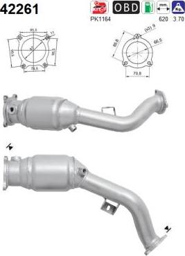 AS 42261 - Catalizzatore autozon.pro