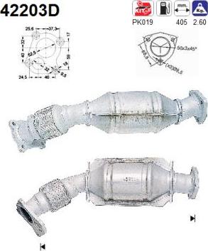 AS 42203D - Catalizzatore autozon.pro