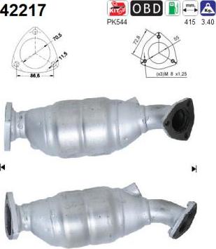 AS 42217 - Catalizzatore autozon.pro