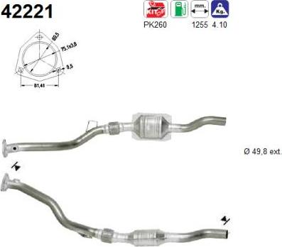 AS 42221 - Catalizzatore autozon.pro