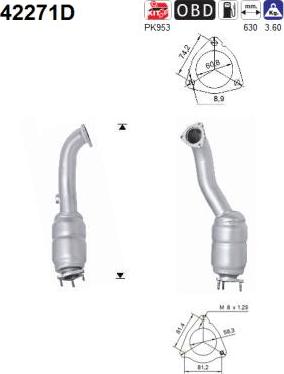 AS 42271D - Catalizzatore autozon.pro