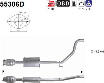 AS 55306D - Catalizzatore autozon.pro