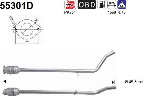 AS 55301D - Catalizzatore autozon.pro