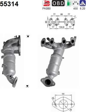 AS 55314 - Catalizzatore autozon.pro