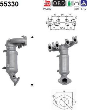 AS 55330 - Catalizzatore autozon.pro