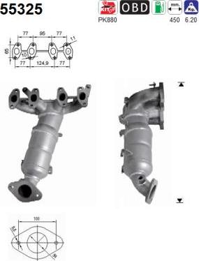 AS 55325 - Catalizzatore autozon.pro