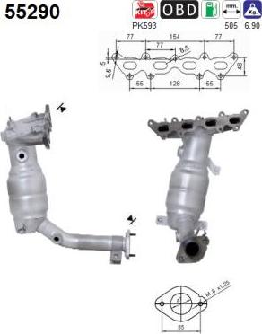 AS 55290 - Catalizzatore autozon.pro