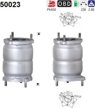 AS 50023 - Catalizzatore autozon.pro