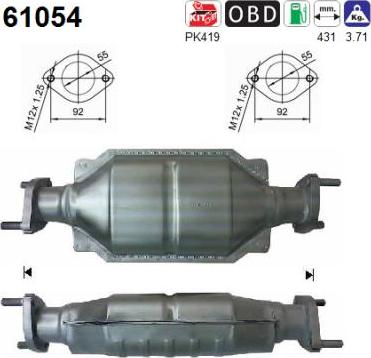 AS 61054 - Catalizzatore autozon.pro