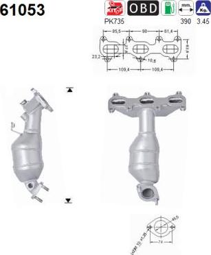 AS 61053 - Catalizzatore autozon.pro