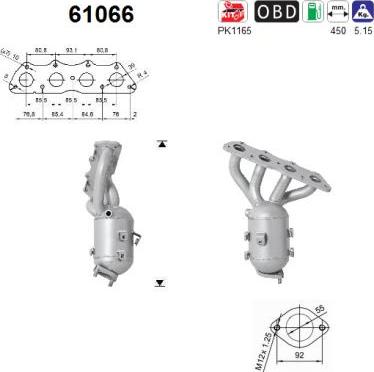 AS 61066 - Catalizzatore autozon.pro